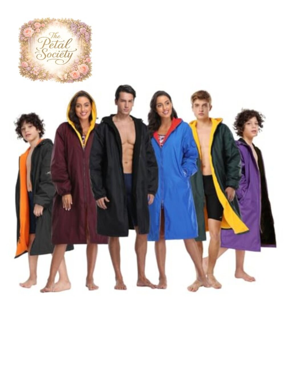 Adoretex Waterproof Swim Parka Fleece Lined Cocoon Coat